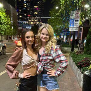 Yellow the Label Rose/Pink Long-Sleeve Cropped Top